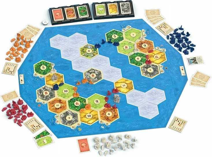 Zgjerim loje tavoline Galakta Catan: Sailors (New Edition), gjuhë polonisht, 3-4 lojtarë