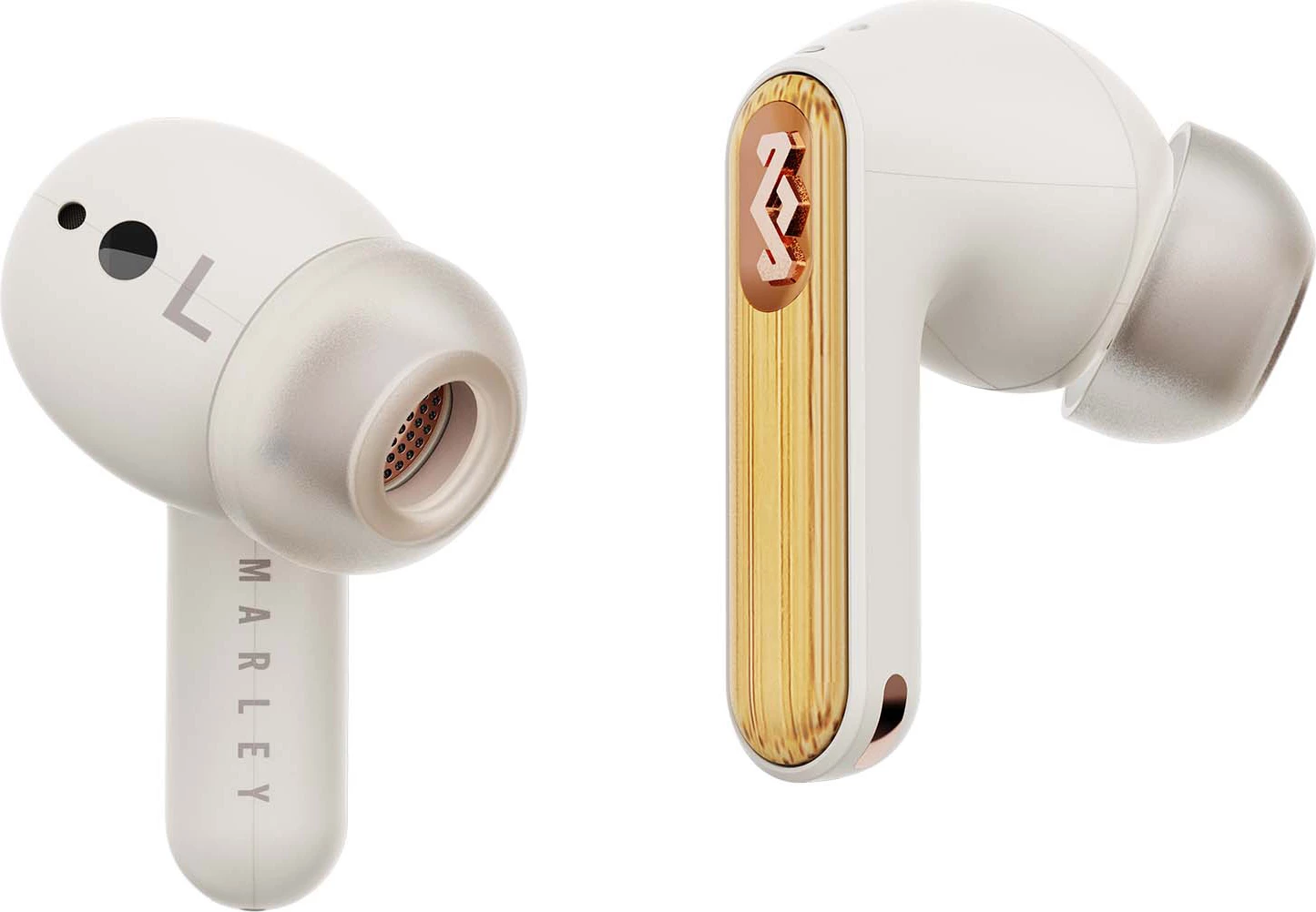 Kufje House of Marley Redemption ANC 2, Bluetooth 5.0, ANC, karikim pa kabllo, IPX5, beige, me kuti karikimi