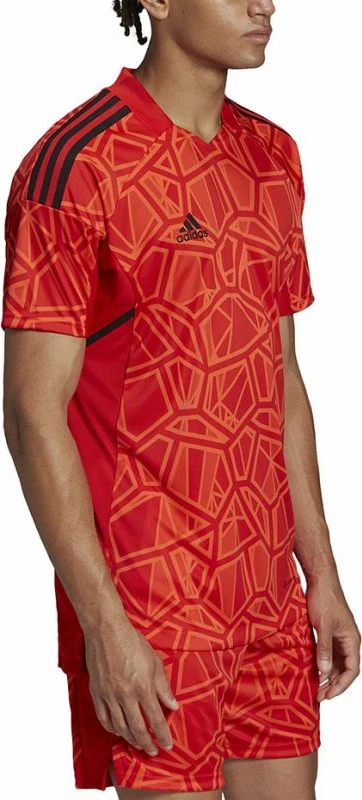 Fanellë për portier adidas, e kuqe [Madhësia: XXL]