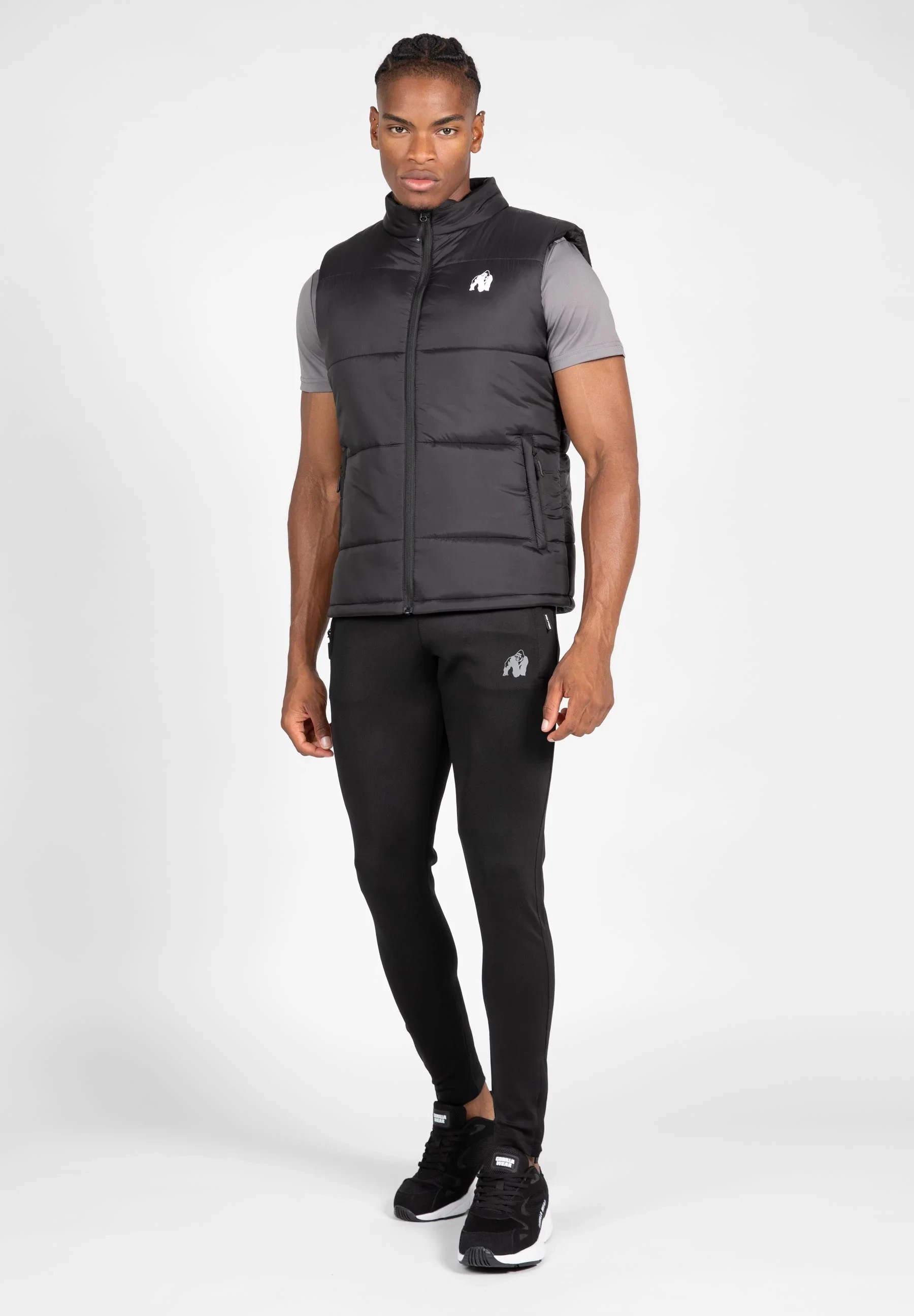 Irvine Puffer Vest - Black [Madhësia: M]