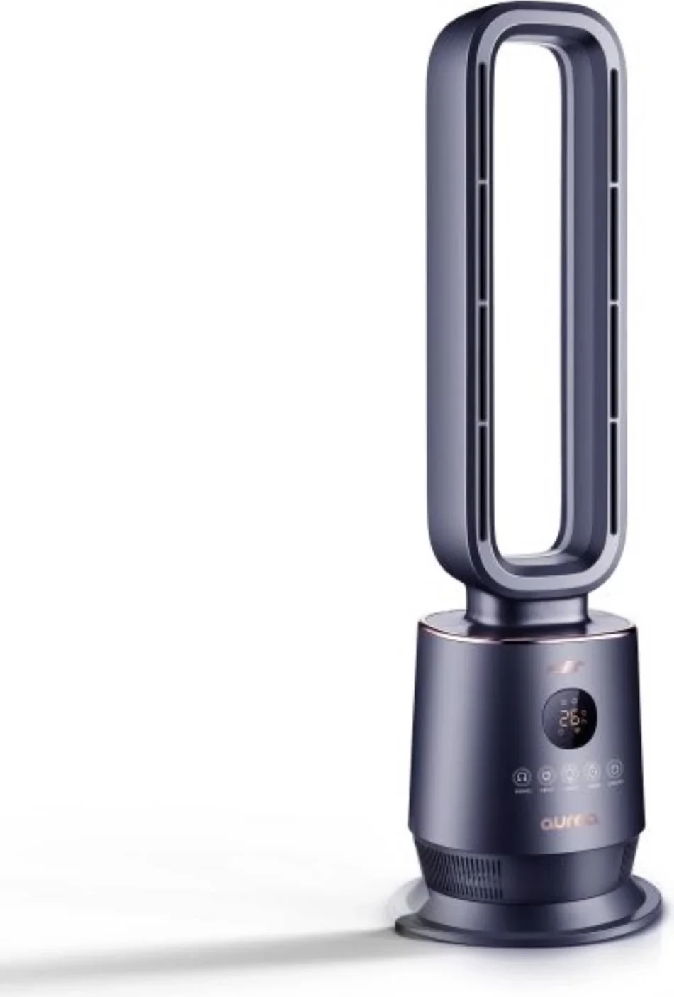 Ngrohës & ventilator 2‑në‑1, Elit, AUREA, 1000/2000W, temperaturë 16‑36°C, telekomandë, oscilim, kohëmatës 12h 7