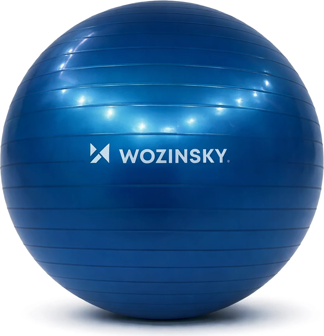 Top ushtrimesh Wozinsky WGB65BL 65 cm blu