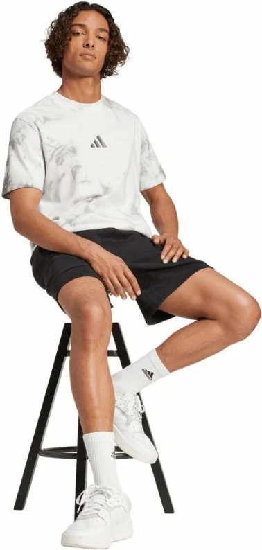 Maicë për meshkuj adidas, e bardhë-gri