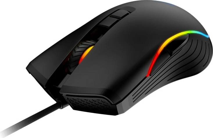 Maus MSI FORGE GM300, optik, 7200 DPI, ambidextrous, i zi