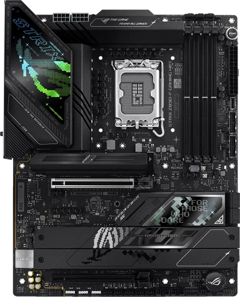 Pllakë amë ASUS ROG Strix Z890-F Gaming WiFi, LGA1851, ATX, DDR5, 5x M.2, 4x SATA, PCIe 5.0, 2.5GbE, WiFi 7, Bluetooth 5.4, Thunderbolt 4