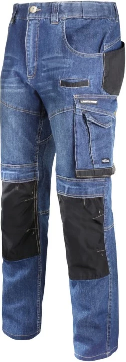 Pantallona pune LAHTI PRO L4051003 slim fit, madhësi L, blu
