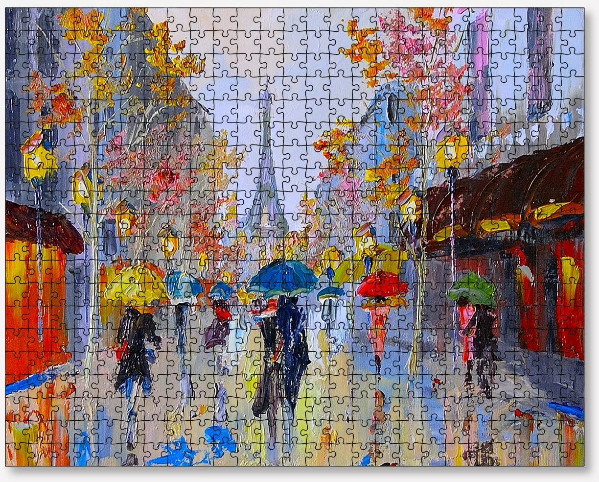 Puzzle 500 copa, Evila Originals, shumëngjyrësh, PZL_097_500