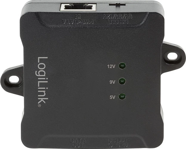 PoE splitter LogiLink, 1 port Gigabit, 24W max, i zi