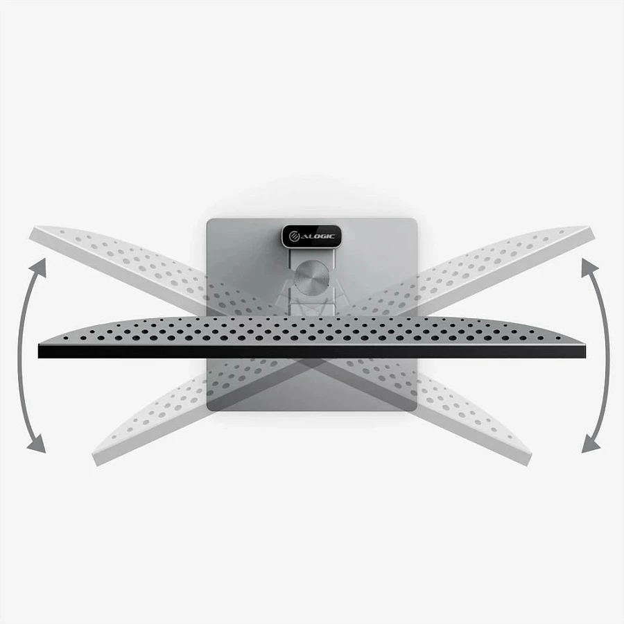 Monitor ALOGIC Clarity 5K Touch 27", 5120x2880, USB-C 65W, touchscreen, i zi/argjendtë