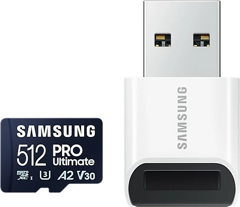 Kartelë MicroSDXC Samsung MB-MY512SB/WW, 512 GB, UHS-I, Blu