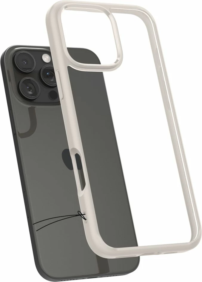 Mbështjellës Spigen Ultra Hybrid për iPhone 16 Pro, Titanic