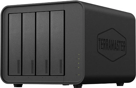 Kasë për disqe TerraMaster D8 Hybrid, USB 3.2, 4-bay, Diskless, e zezë