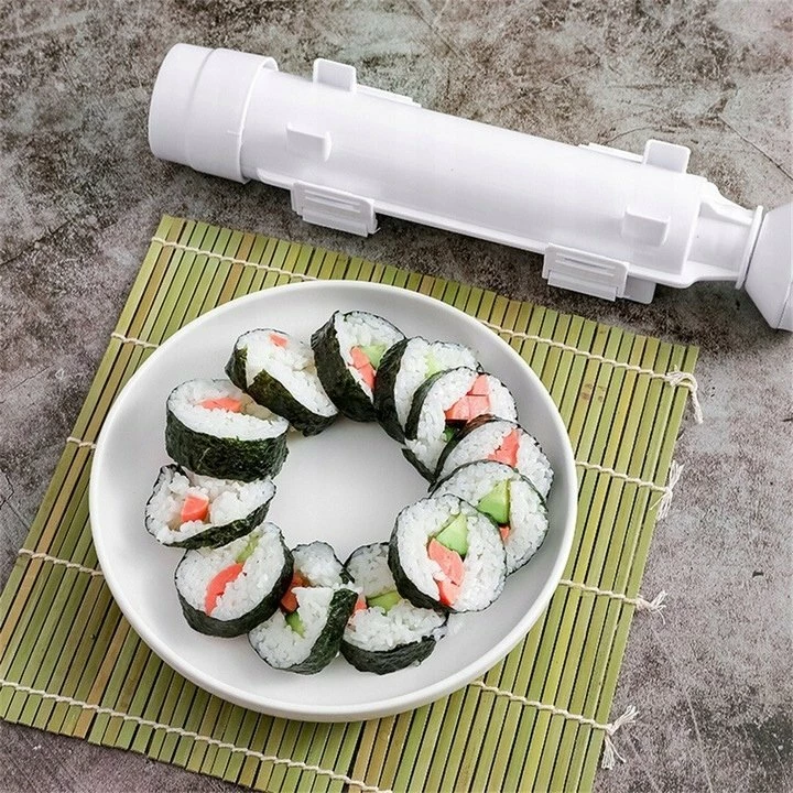 Makinë për përgatitje sushi Brunbeste Bazooka 3294, tub 28 cm, Ø 4.5 cm, e bardhë