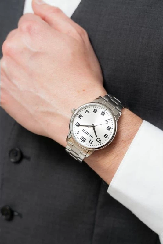 Orë dore për meshkuj Paul Lorens, argjend