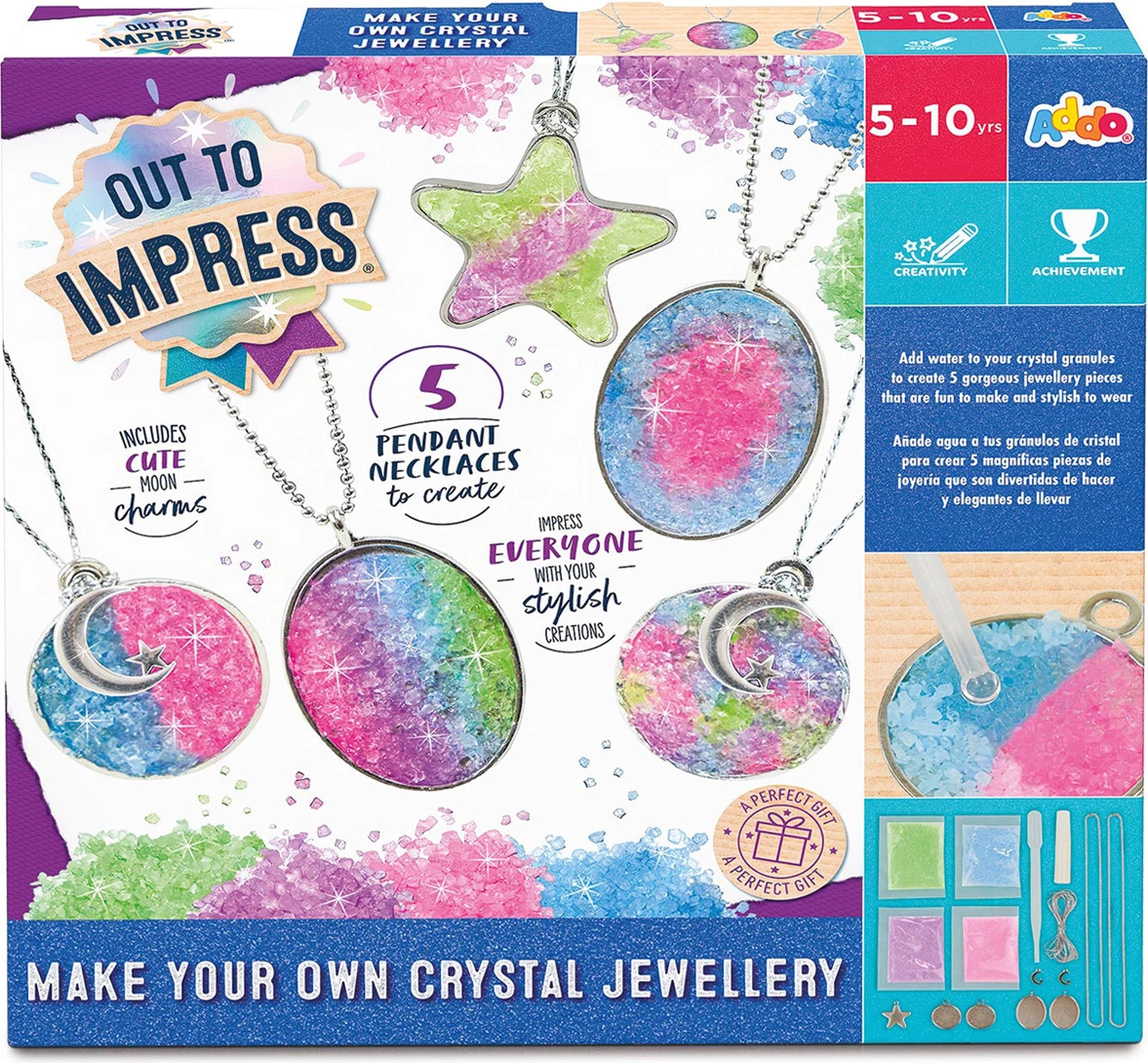 Out to Impress Make Your Own Crystal Jewellery Kit