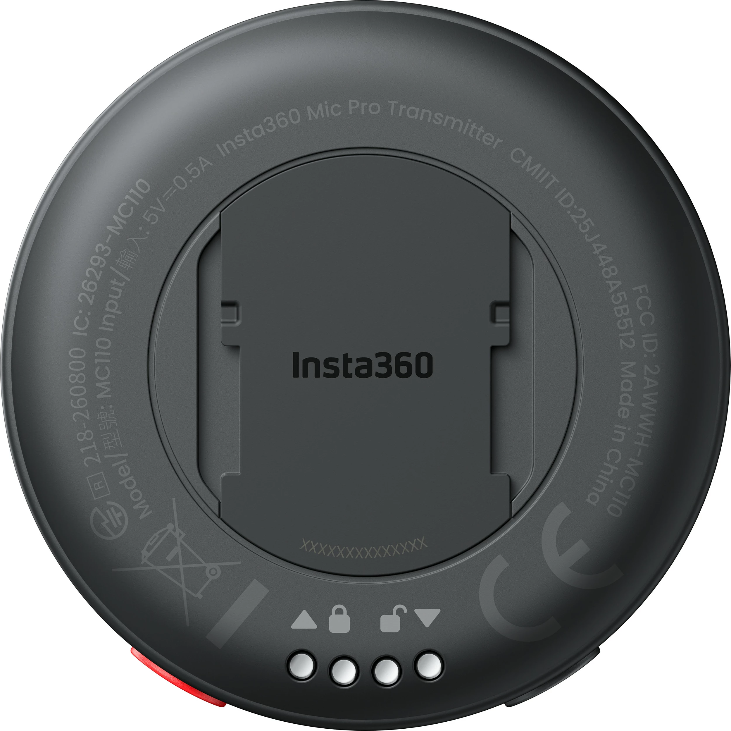 Transmetues mikrofon Insta360 Mic Pro MC110, Bluetooth, 10h bateri, i zi
