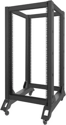 Kasë e hapur Lanberg OR01-6822-B, 22U, 600x800mm, e zezë