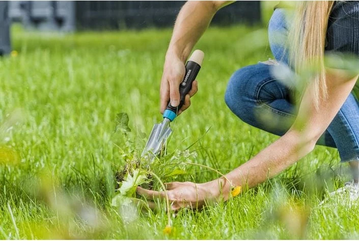 Heqës bari Gardena EcoLine, dorezë plastike, çelik inox