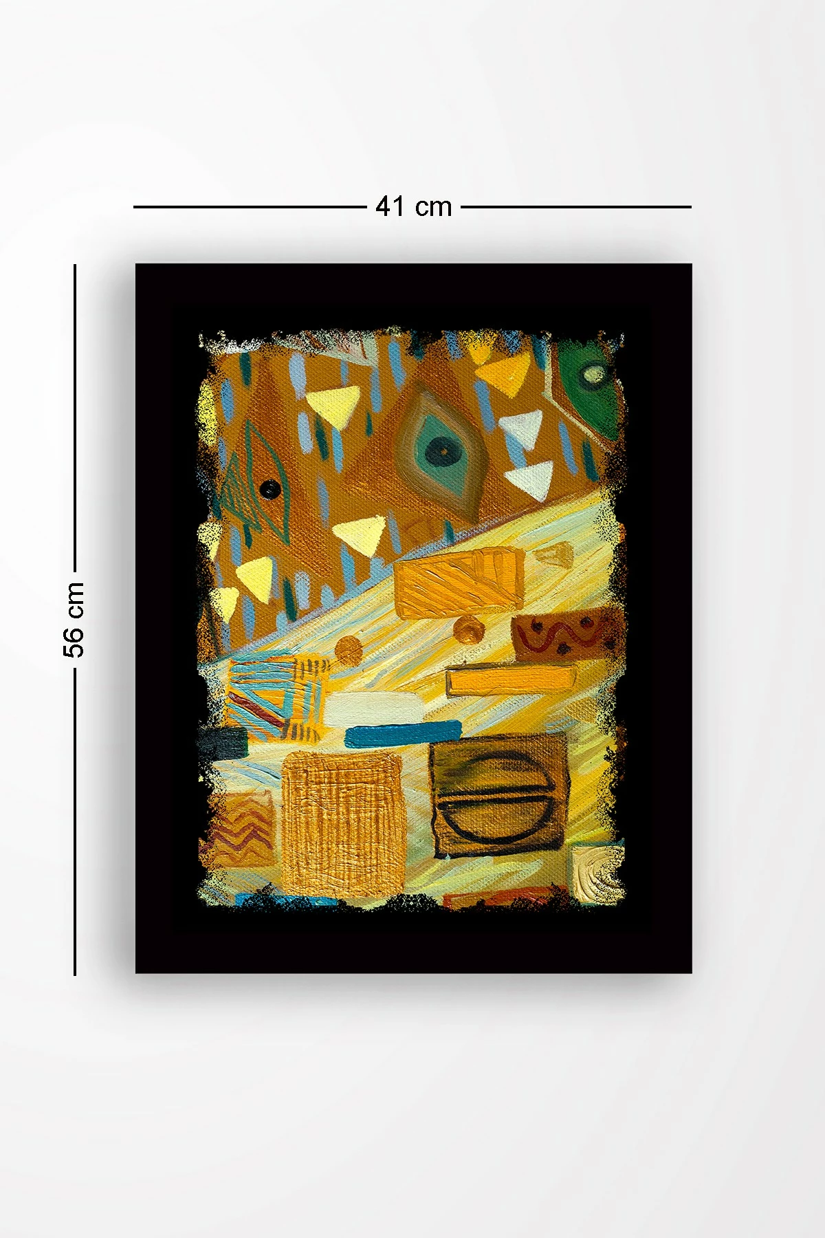 Pikturë dekorative me kornizë, MDF, shumëngjyrëshe, SC0139, 41x56cm