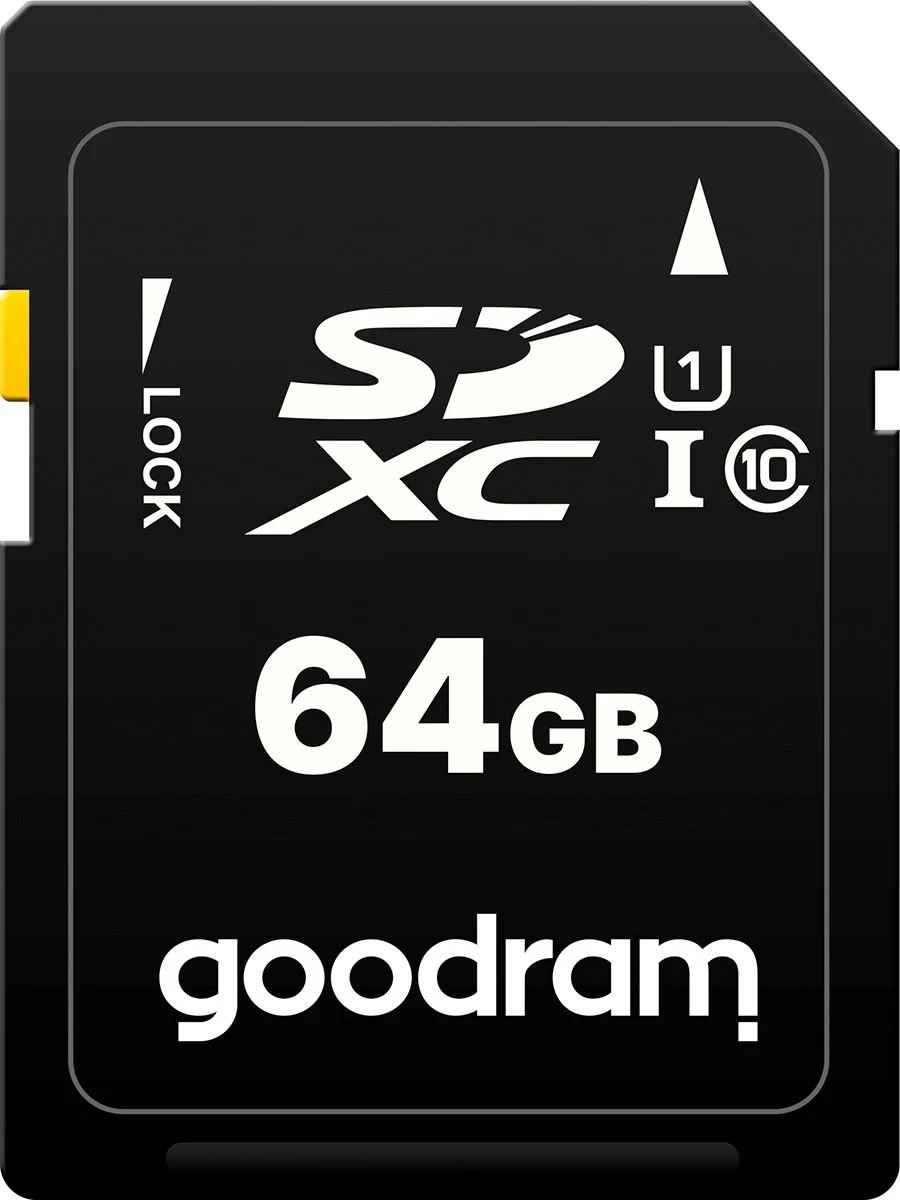 Kartë kujtese GOODRAM SDHC 64GB Class 10 UHS