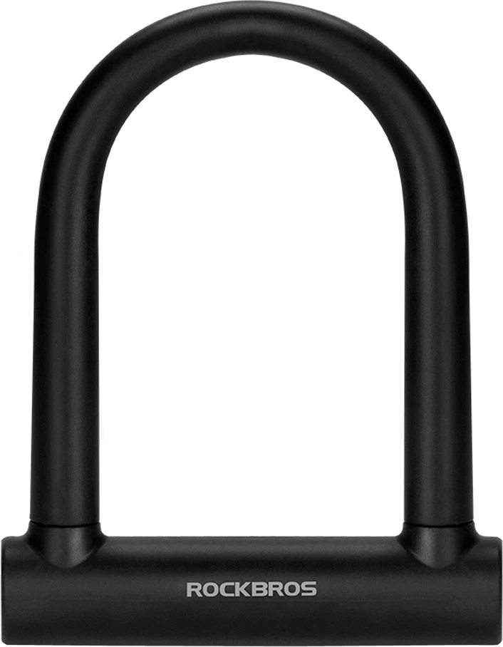 Bravë biçiklete Rockbros RKS610-BK U-lock, e zezë