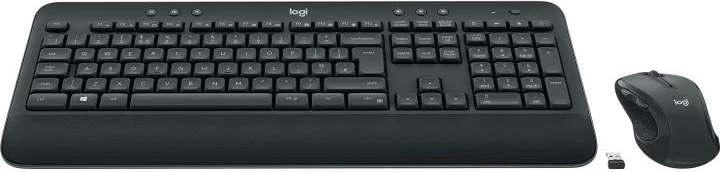 Tastierë dhe maus, Logitech MK545 Advanced (920-008889), pa tela, layout DE, taste multimediale, e zezë, set