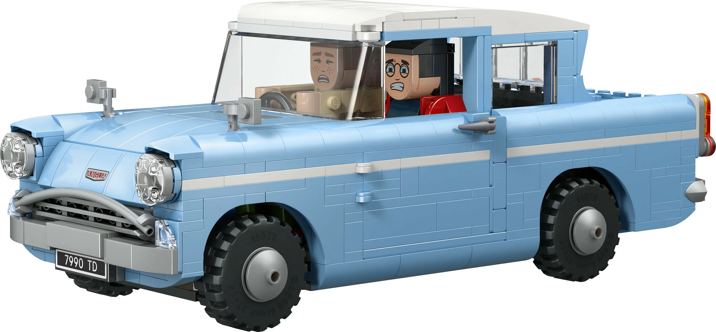 Set ndërtimi LEGO Harry Potter 76470, Enchanted Flying Ford Anglia, 868 copë, multikolor
