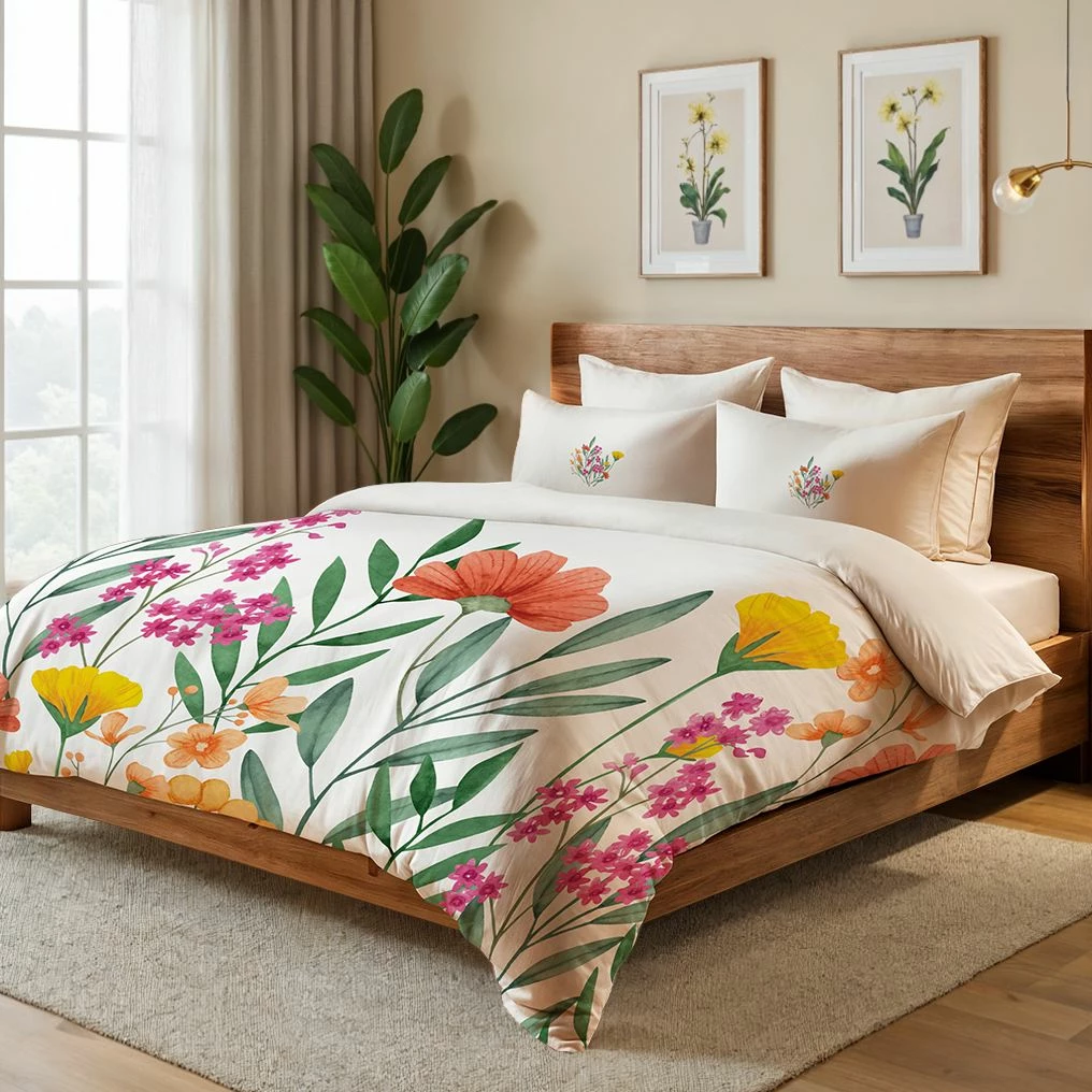 Set mbulesë për jorgan dopio, L'Essentiel Linge de Maison, Clementine