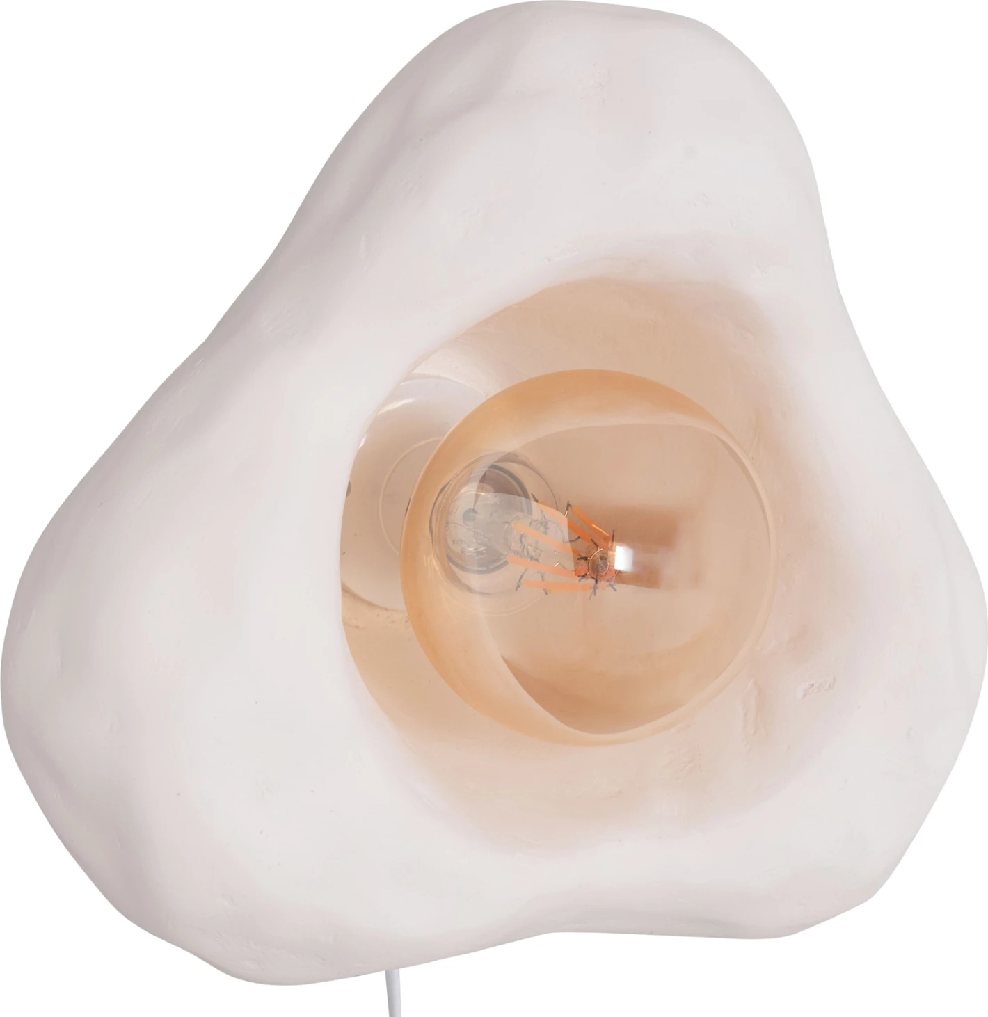 Aplik muri LUXON, çimento fibrash, e bardhë, FH4701.02S, 28x15x25cm
