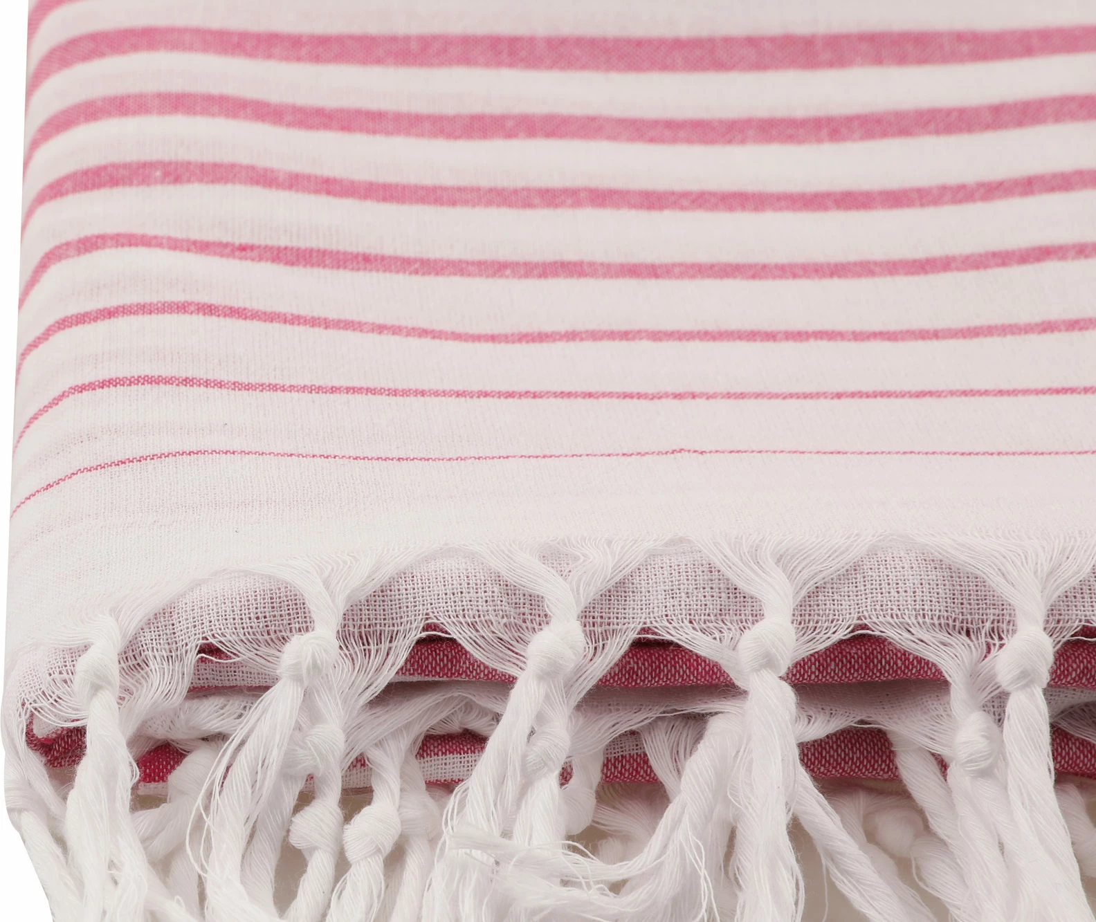 Peshqir plazhi Fouta, ngjyrë fuchsia, Mijolnir, Golge, 90x180cm