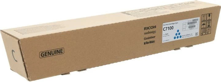 Toner, Ricoh, C7100 828333, rendiment deri 24,000 faqe, cyan