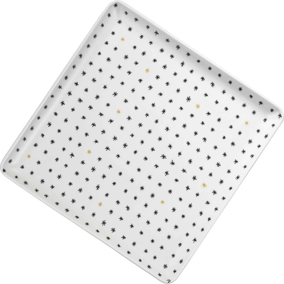 Set pjatash shërbimi, shumëngjyrëshe, 18 copë, Hermia Concept, TAN18Y643011122