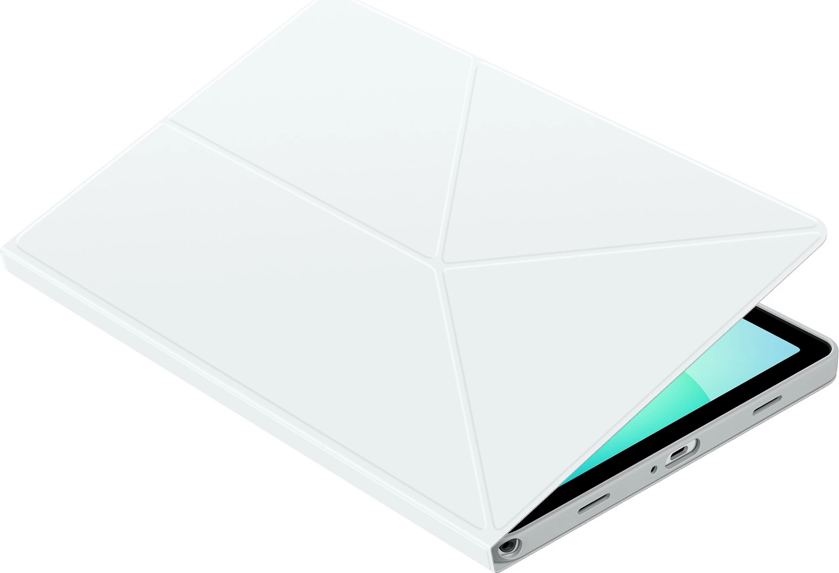 Mbështjellës folio Samsung Book Cover për Galaxy Tab A11+, 11", i bardhë