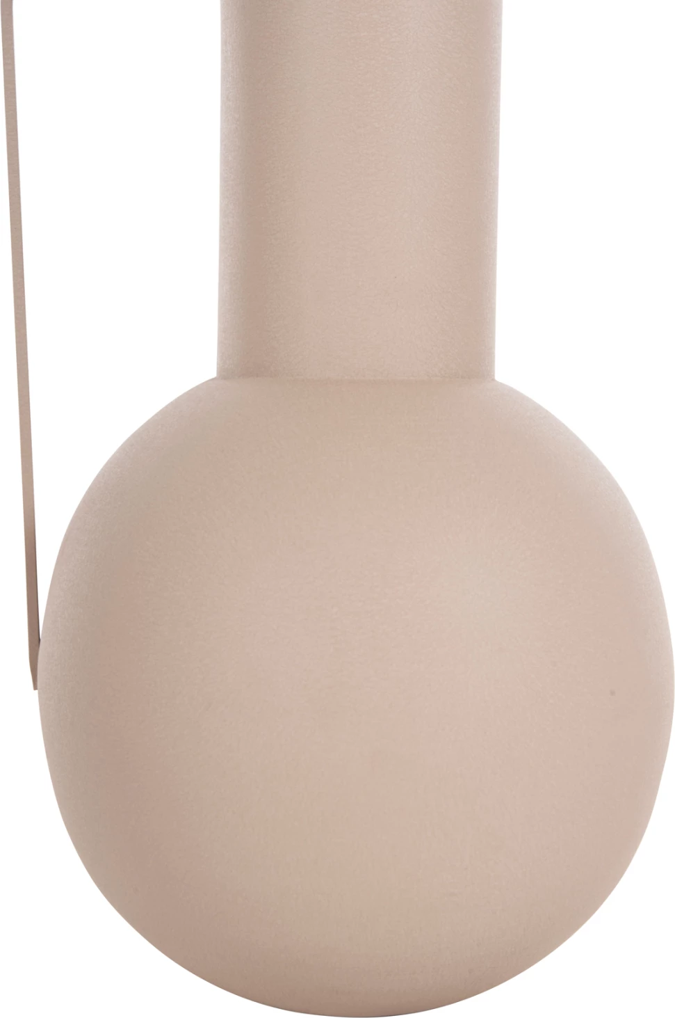 Vazo dekorative FLAGON FH4259.01 metalike, ngjyrë ecru, Φ34x54H cm