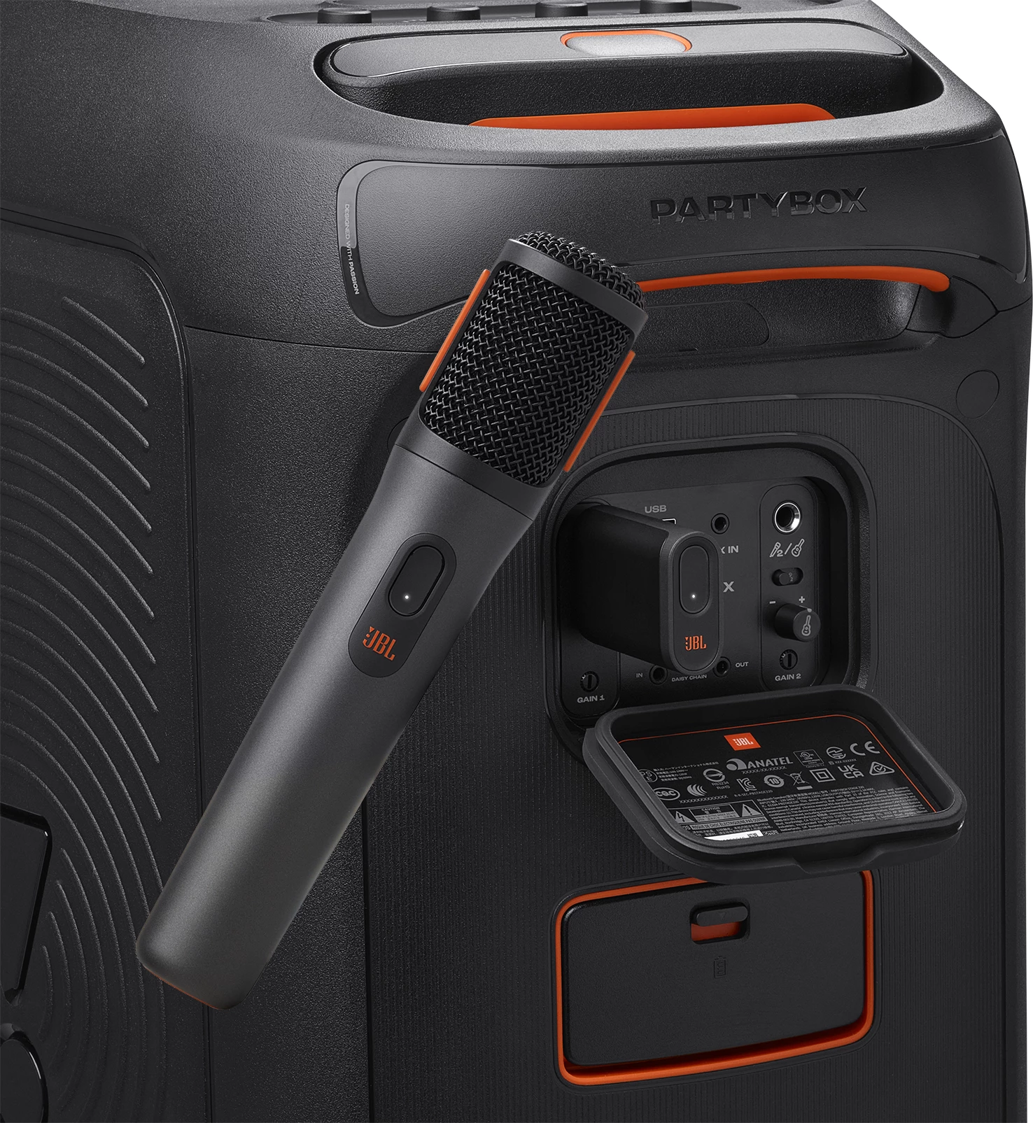 Mikrofon JBL PARTYBOX WIRELESS