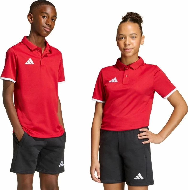 Maicë polo për fëmijë adidas Entrada 26, e kuqe