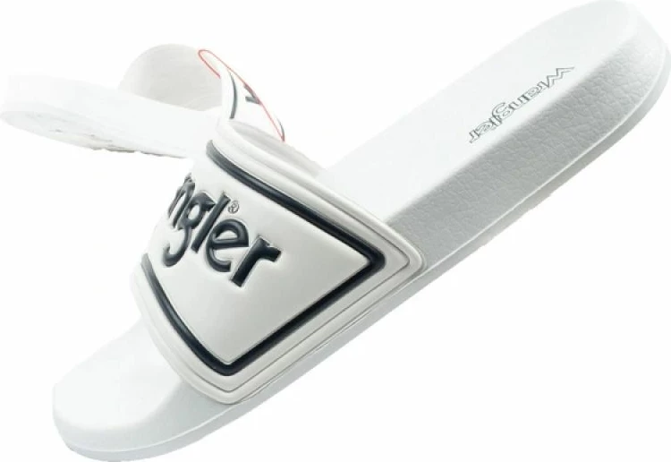 Papuqe sportive meshkuj Wrangler Averell Slider, të bardha