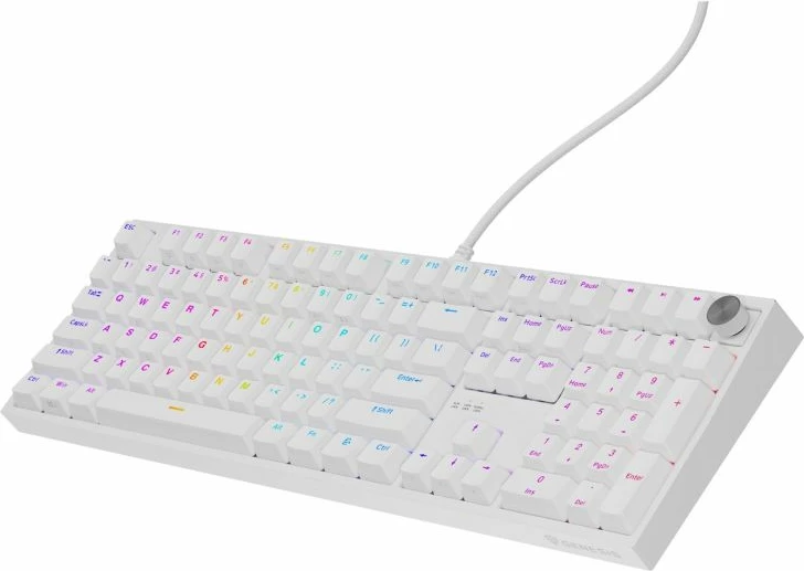 Tastierë mekanike Genesis NKG-2300, e bardhë