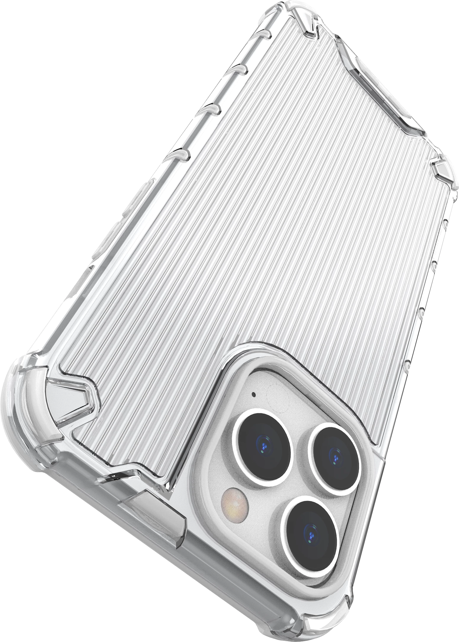 Mbështjellës Hurtel Ombre Protect Case për iPhone 14 Pro Max, rozë-kaltër