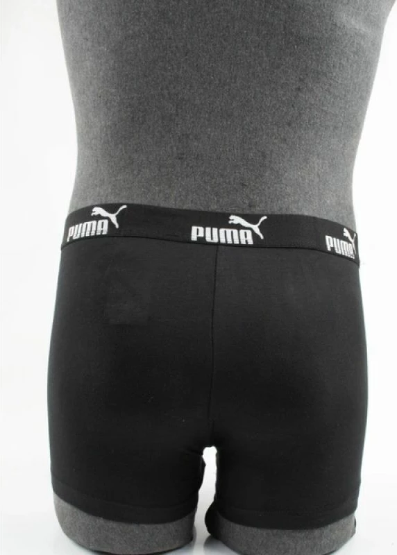 Të brendshme boxer Puma për meshkuj, gri [Madhësia: M]