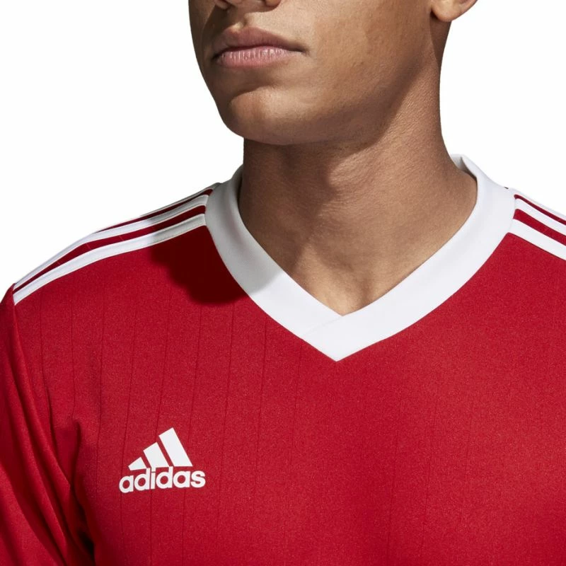 Fanellë futbolli për fëmijë adidas, e kuqe [Madhësia: S]