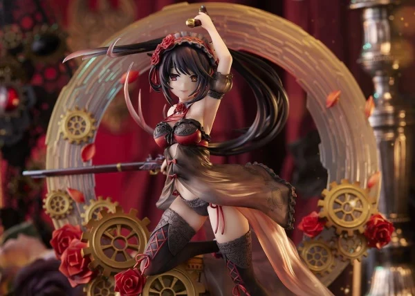 Figurinë koleksionuese Square Enix Kurumi Tokisaki Date A Live IV Lingerie Swimwear Ver. 1/7 (31 cm)