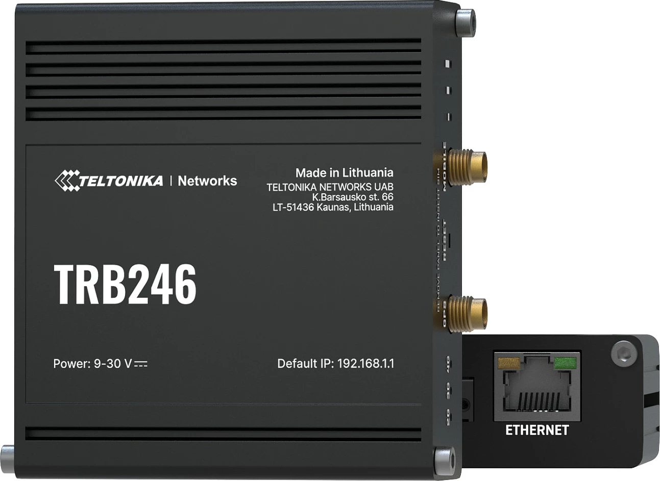 Gateway Teltonika TRB246, LTE Cat 4, 1x Ethernet, 2x SMA, i zi
