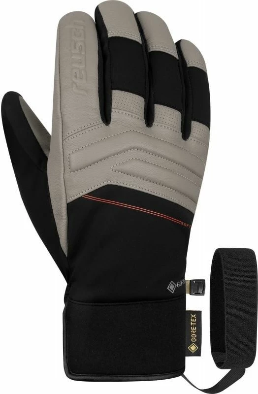 Doreza Reusch unisex, gri-kuqe
