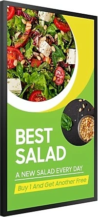 Ekran i madh Samsung OM32DX 32 inç, Smart Signage, i zi