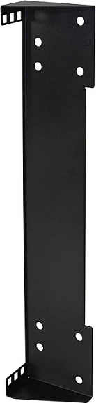 Rack 19" LogiLink, 1U, montim nën tavolinë/mur, i zi