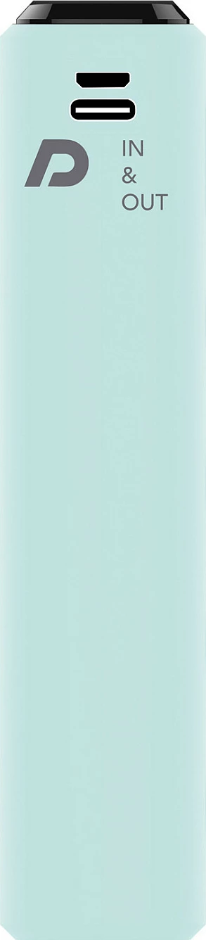 Power bank RealPower PB-20000PD+ Nutopia, 20000 mAh, USB-C PD, 2x USB-A, Blu