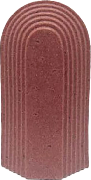 Dekor Penn, polirezine, ngjyrë terrakote, 12x6x22cm