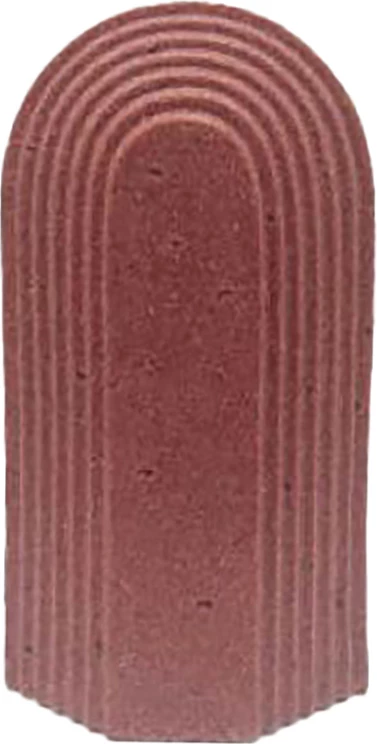 Dekor Penn, polirezine, ngjyrë terrakote, 12x6x22cm