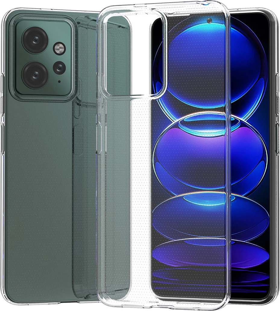 Mbështjellës Hurtel Ultra Clear për Xiaomi Redmi 13, transparent